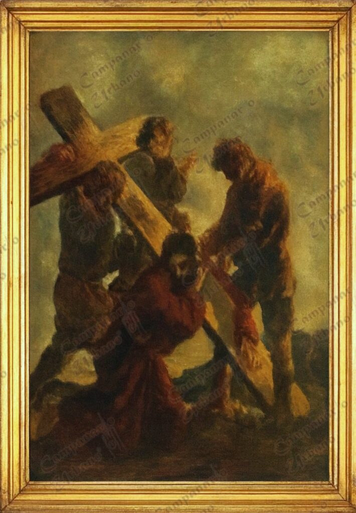 Estación IX: Jesús cae por tercera vez.