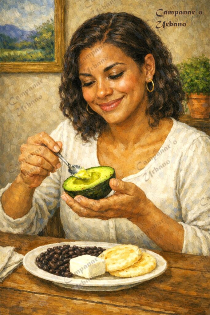 El Aguacate Guarenero. Composición IA.