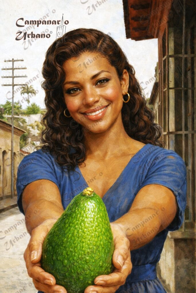 El Aguacate Guarenero. Composición IA.