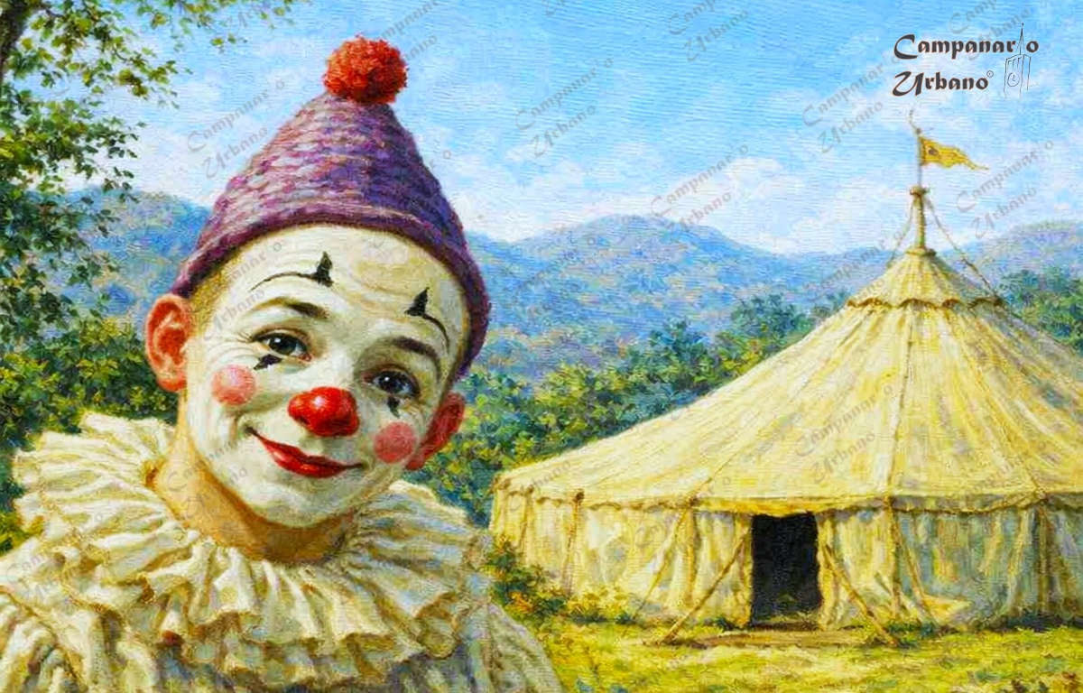 El primer circo en Guarenas. Julio de 1911. Composición IA.