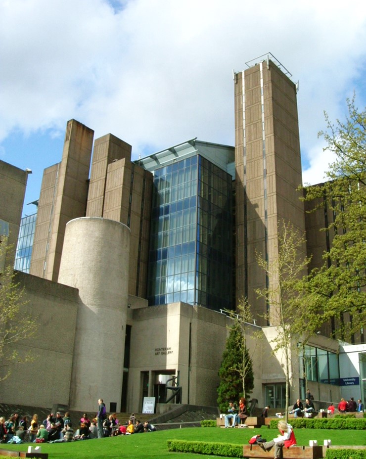 Biblioteca de la Universidad de Glasgow, Escocia.